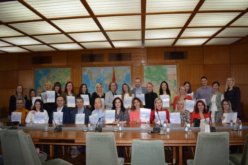 Dodela sertifikata službenicima za javne nabavke